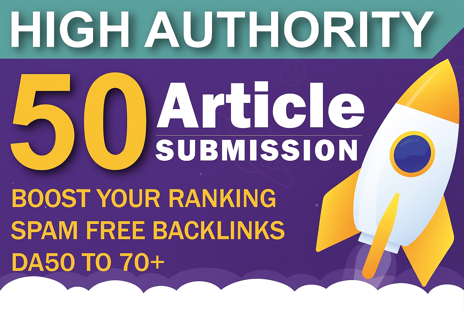 I Will Make 50 Article Submission Backlinks High DA PA links building for $15 Level 1 Order Now ($15)
