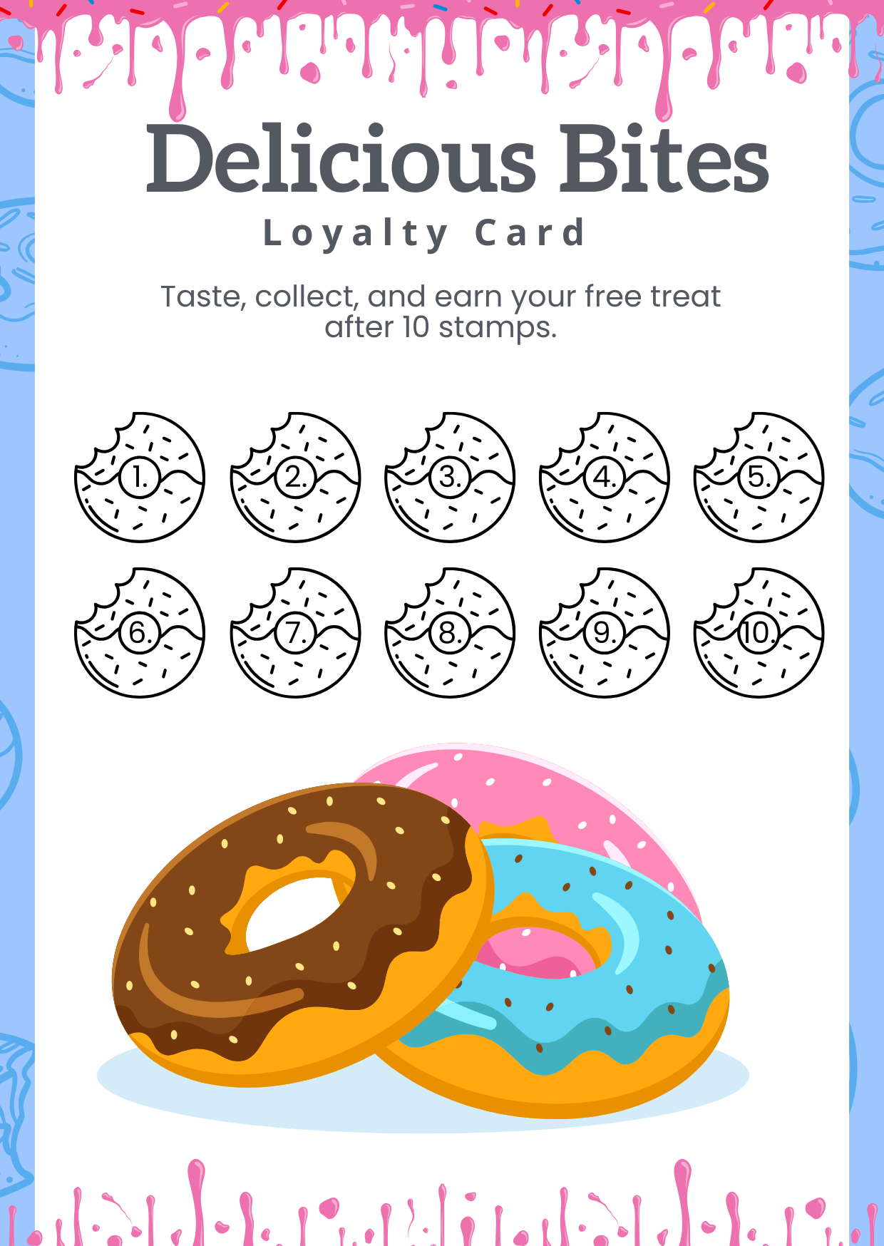 ✨ I Will Design Your Loyalty Card for Your Business ✨