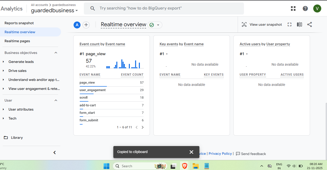 I will setup GA4 eCommerce tracking and other tag in your website