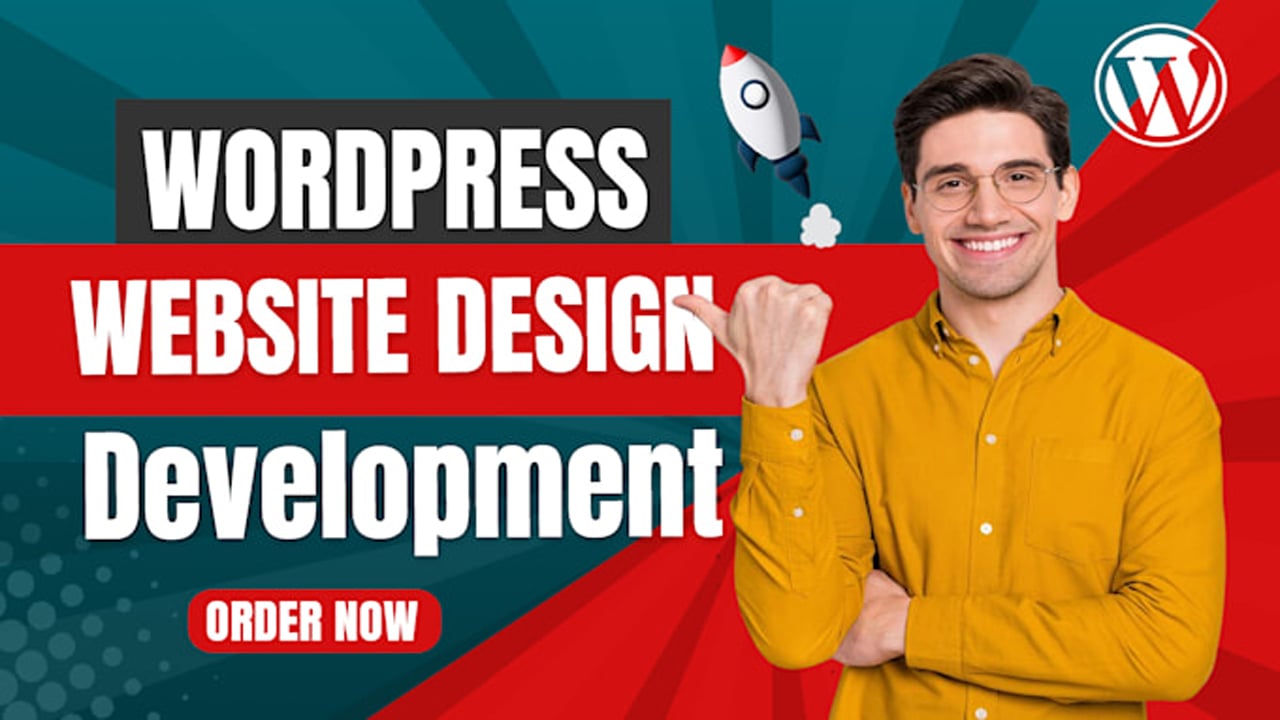 I Will Design Your Professional WordPress Website
