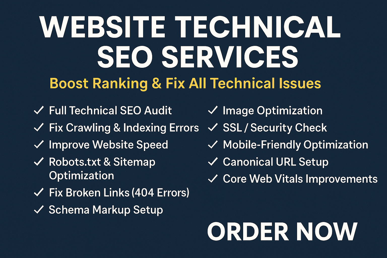 Technical SEO Services – Boost Ranking & Fix All Technical Issues