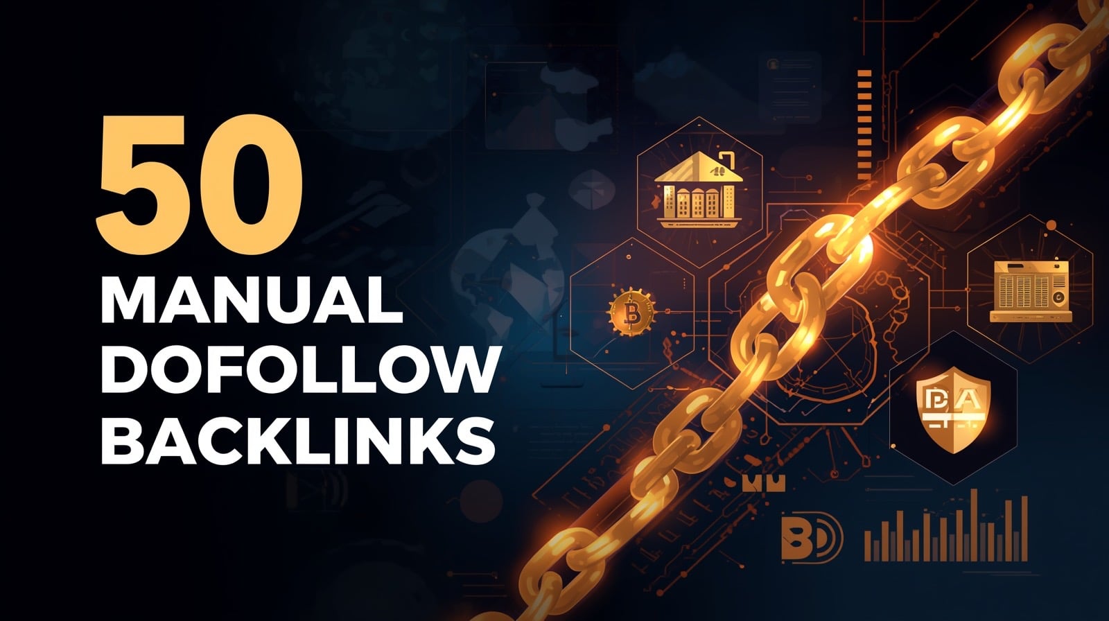 I will provide 50 Manual Dofollow SEO Backlinks