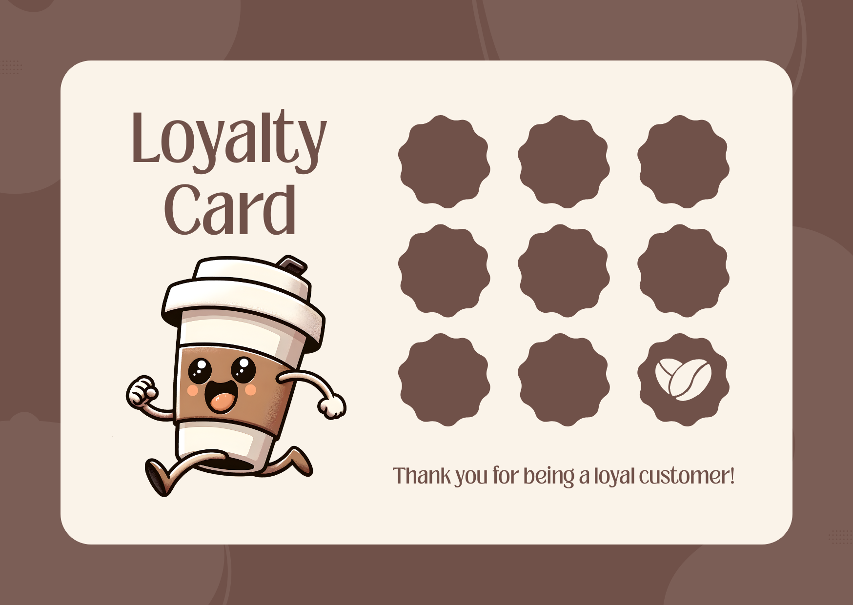 ✨ I Will Design Your Loyalty Card for Your Business ✨