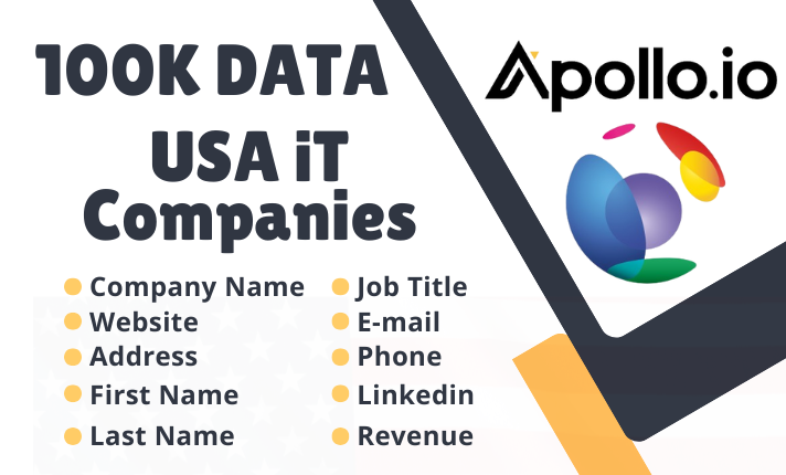 I Will Deliver You 100K USA IT Software Companies Emails Database List