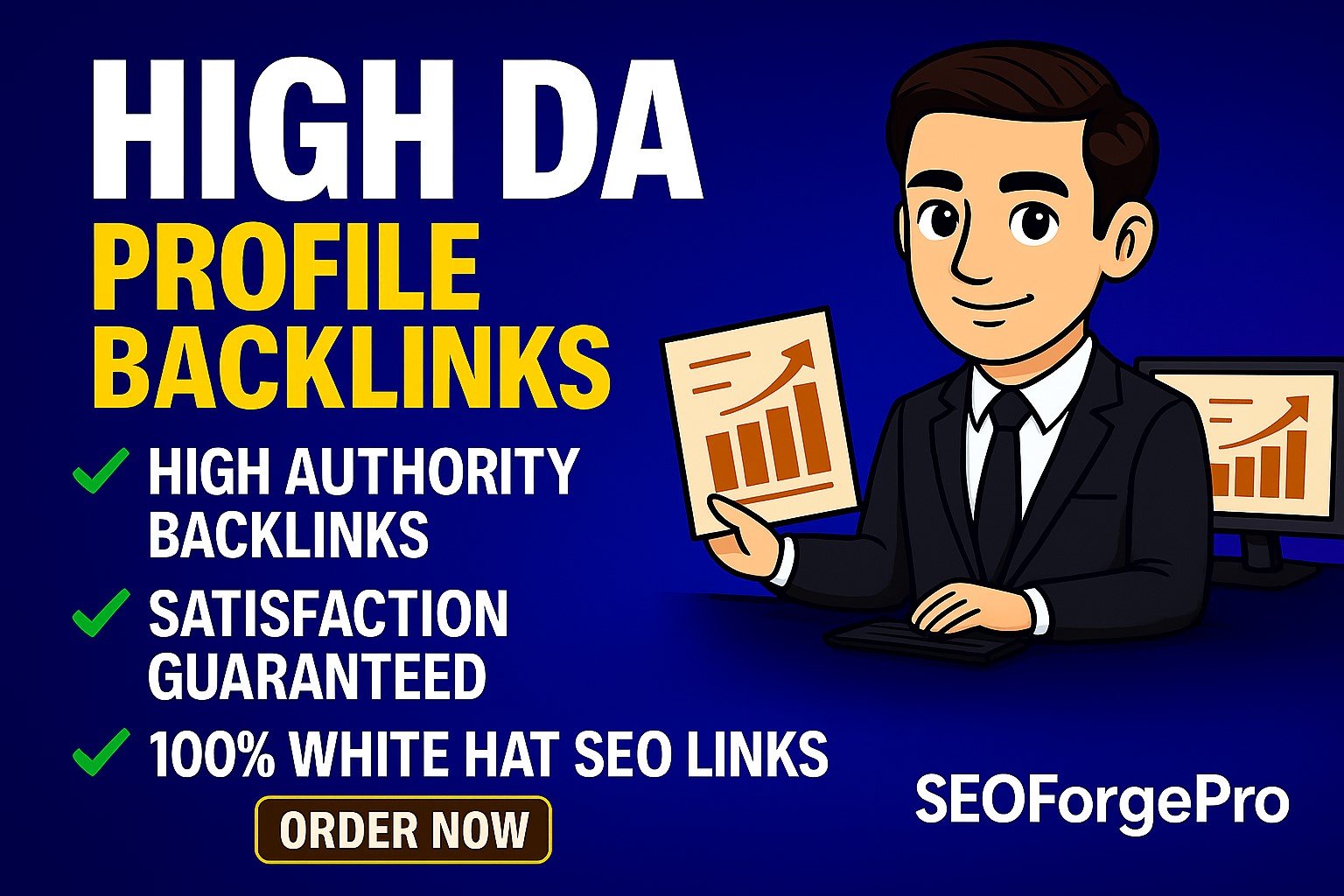 Get 50 High Authority Profile Backlinks for Fast SEO Growth