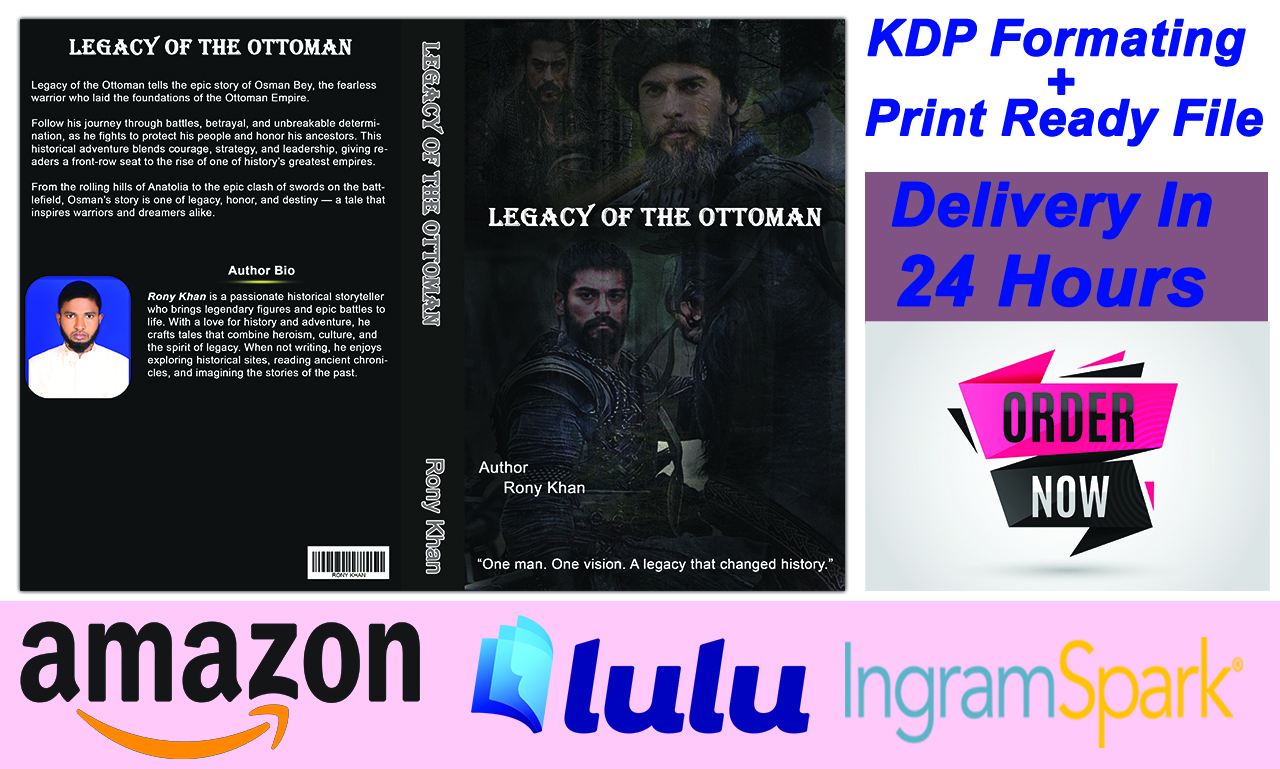 Custom Professional Book Cover Design for E-Book & Print