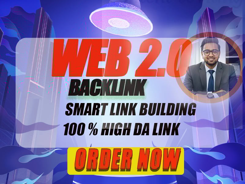 100 Web 2.0 Permanent High Quality Backlinks Improve Your Website Ranking 