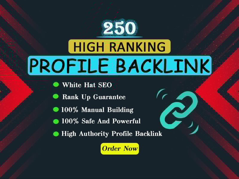 Get 2025-updated 110+high-domain- authority profile backlinks to boost your SEO ranking