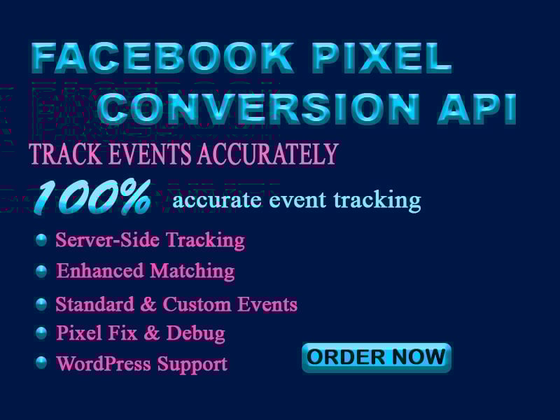 I will setup Facebook Conversion API with server side tracking and pixel configuration