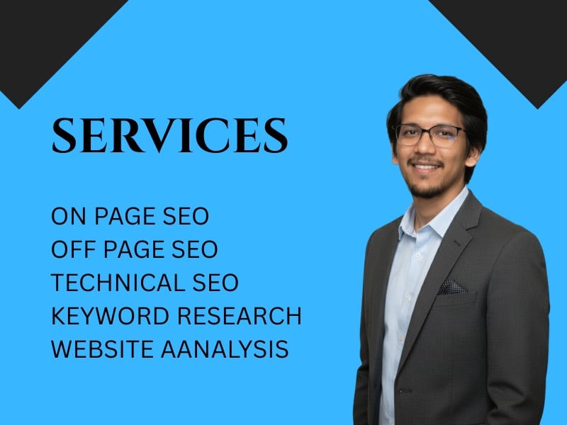 I Will Do Professional SEO Service, On-Page, Off-Page & Technical Optimization to Rank Your Website 