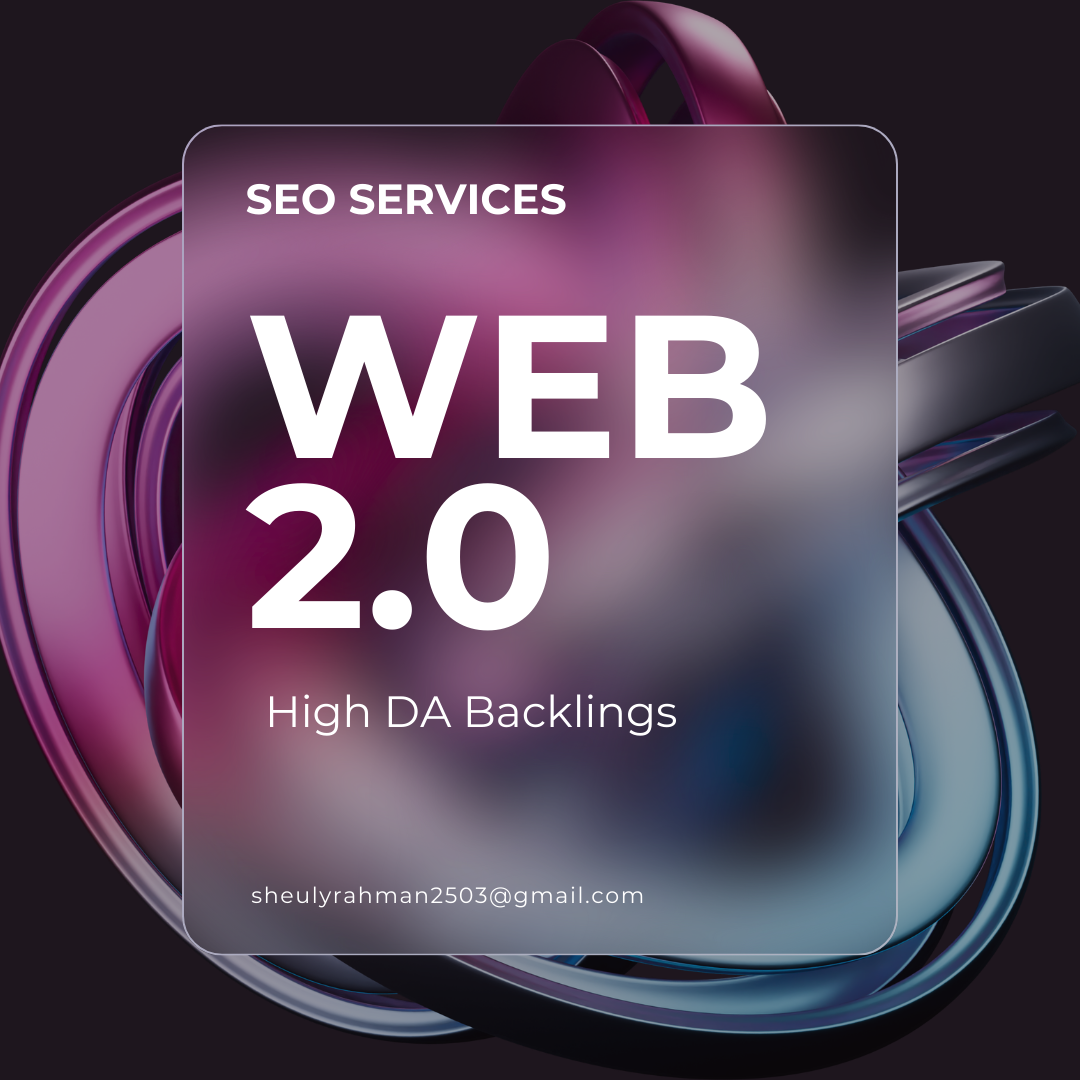 I Will Build Your Profile , Web 2.0 and High DA Backlinks 