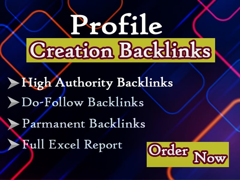 I will doing 150+ High quality Profile Backlinks for SEO Success