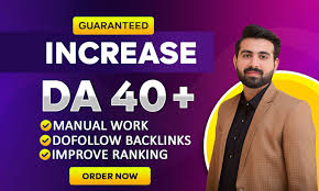 Boost Domain Authority to 40 plus