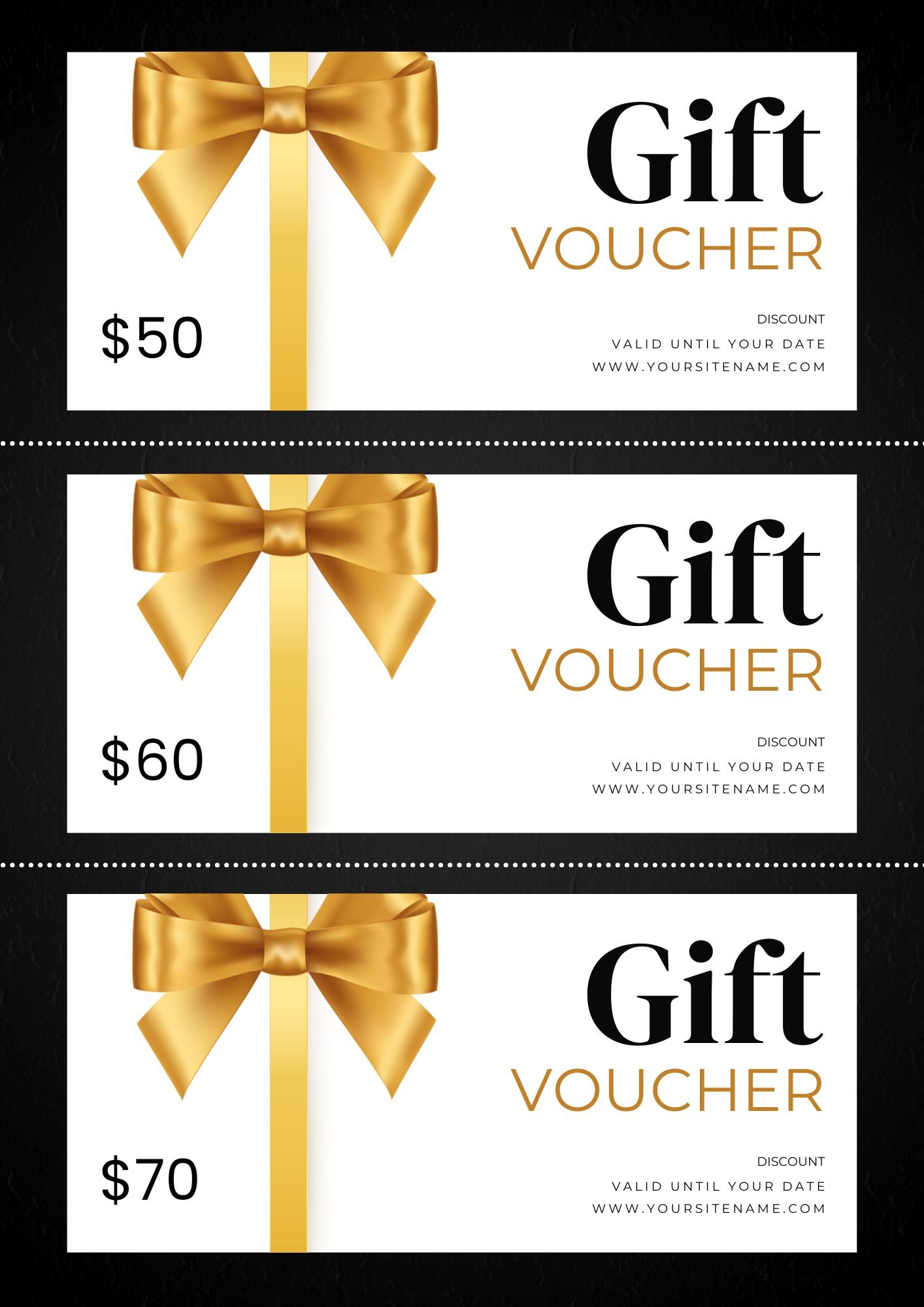 I will Design Voucher or Coupon Code For Your Business